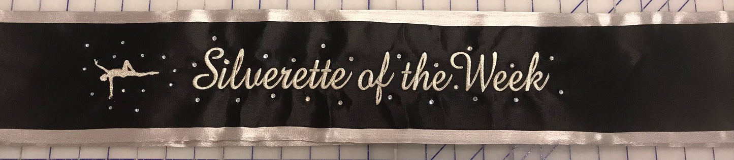 Sash - Embroidered
