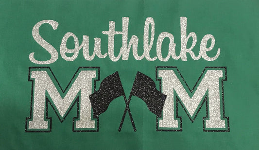 Southlake MOM flags  Glitter  BC3413 LPC455V