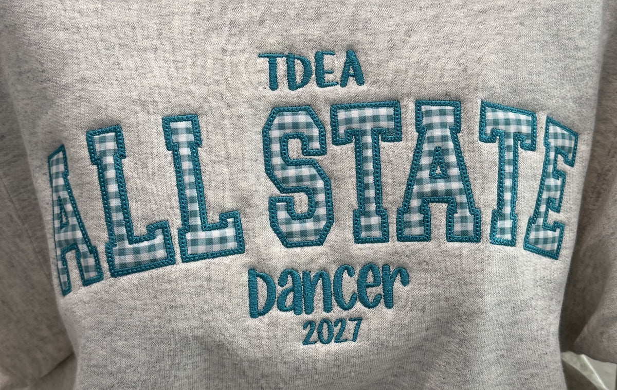 TDEA ALL STATE pocket sweatshirt