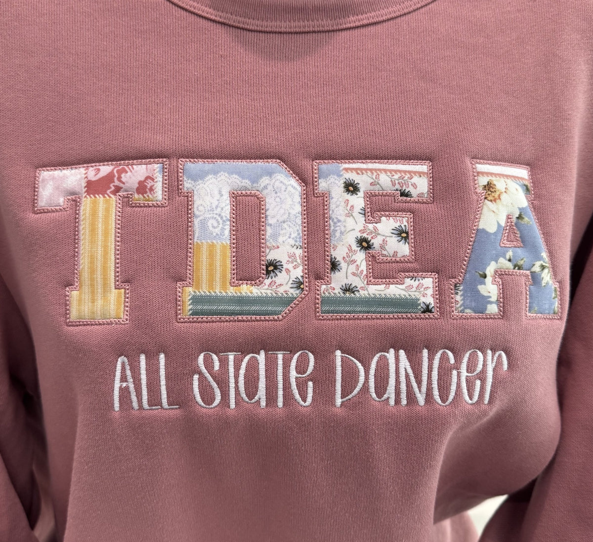 TDEA All State Dancer Patchwork fabric