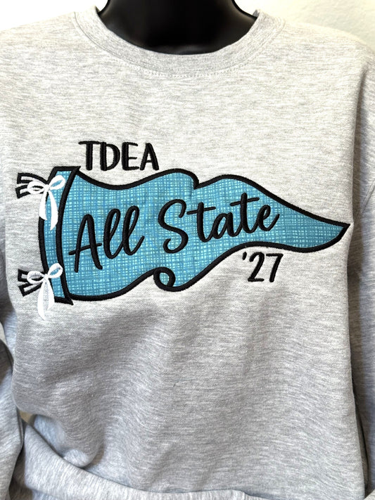 TDEA All State 27 Pennant Sweatshirt DT6104