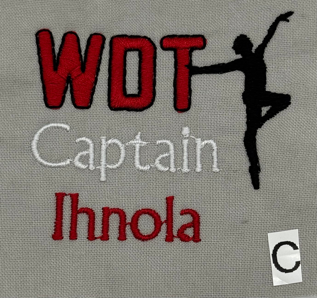 TDEA All State - Design C - left chest embroidery
