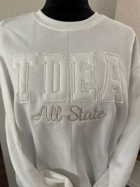 TDEA All State Tone on Tone Sweatshirt