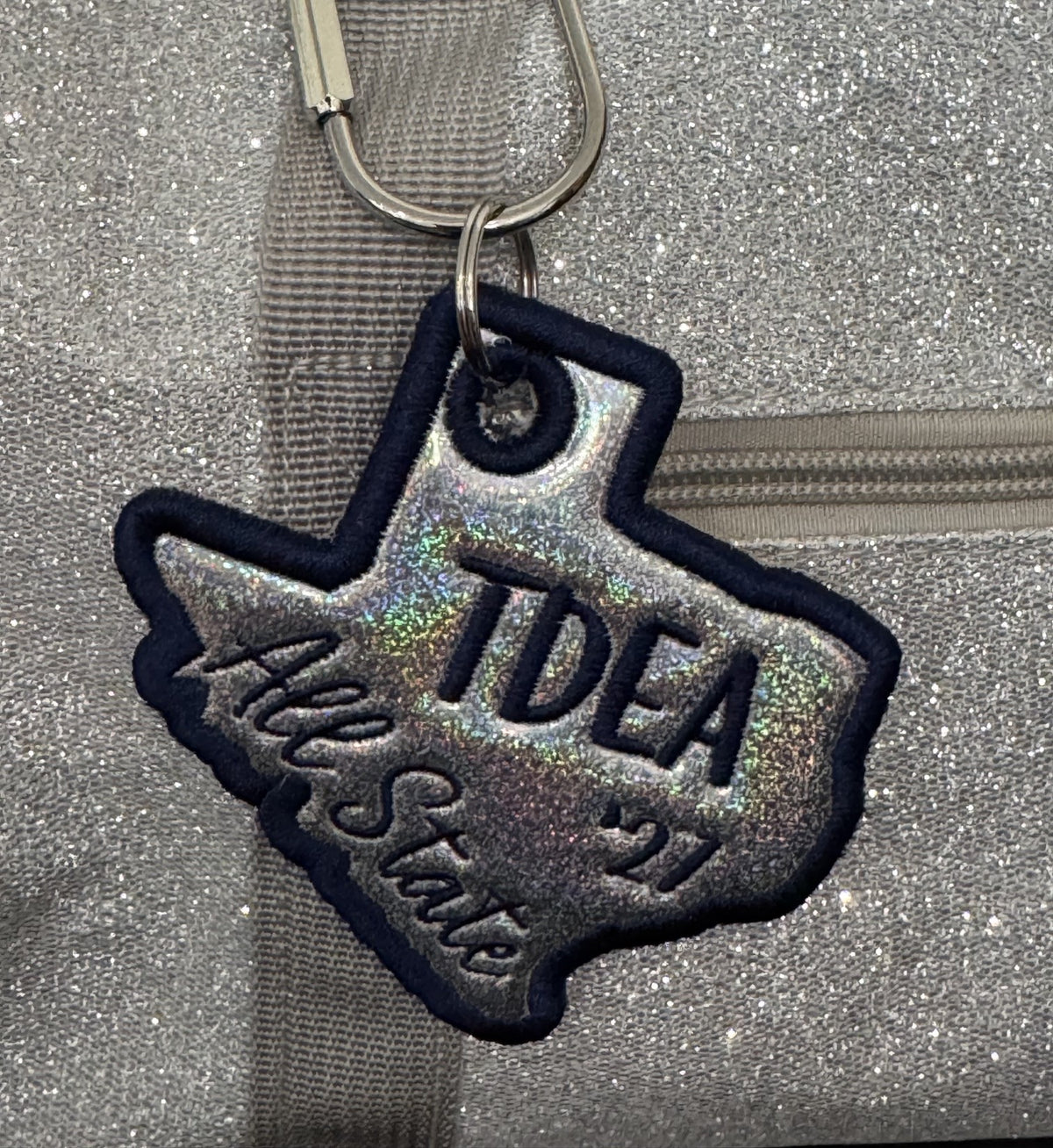TDEA Texas shape 3D Bag tag