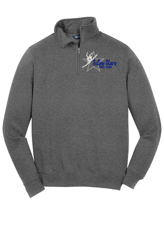 VMHS Silver Stars drill team Half zip pullover ST253