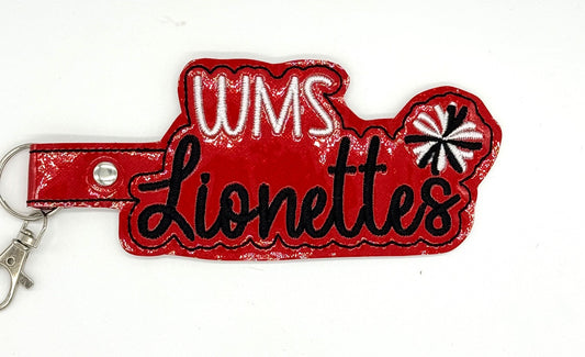 WMS Lionettes Bag Tag