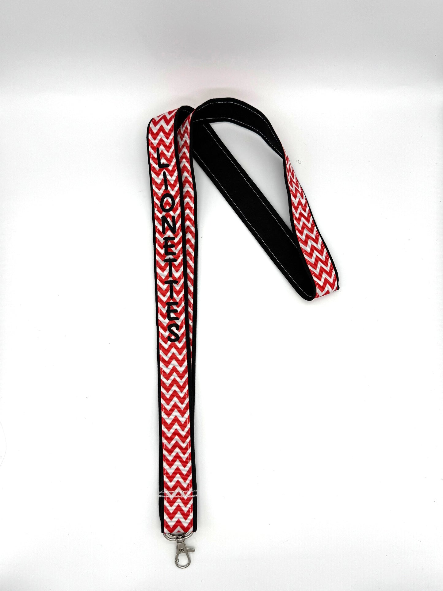Lionettes embroidered lanyard