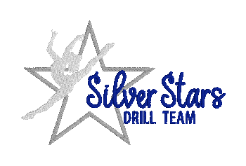 VMHS Silver Stars drill team Half zip pullover ST253