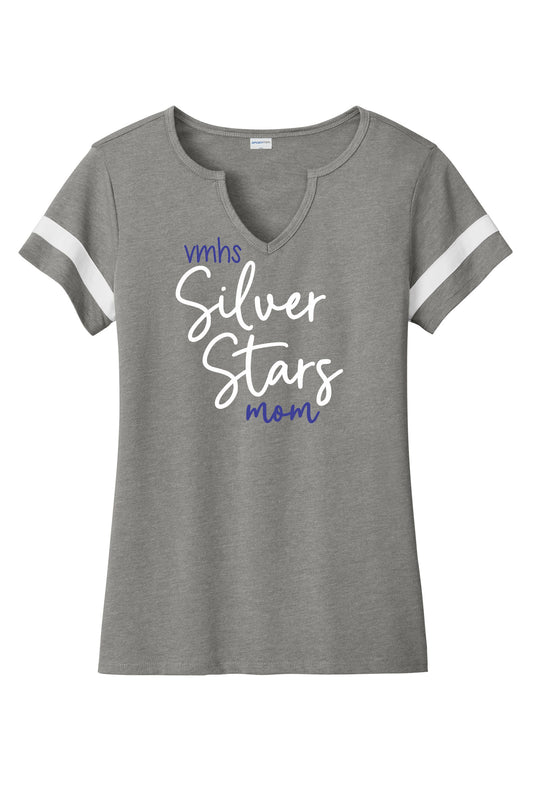 vmhs Silver Stars mom shirt LST6041