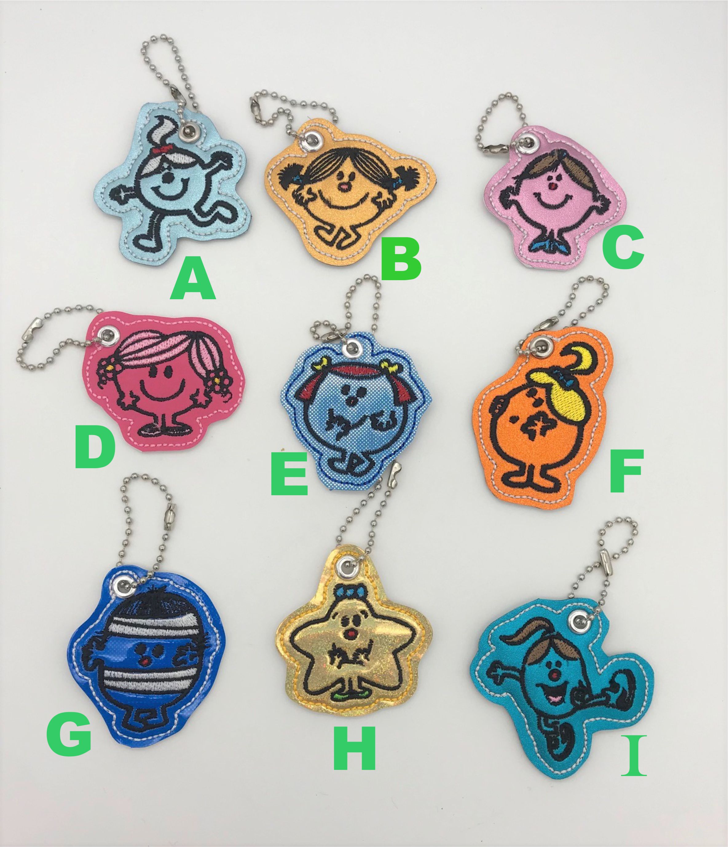 Little Miss mini Charms ROUND 1